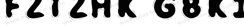 FZTZHK GBK1 0字体转换